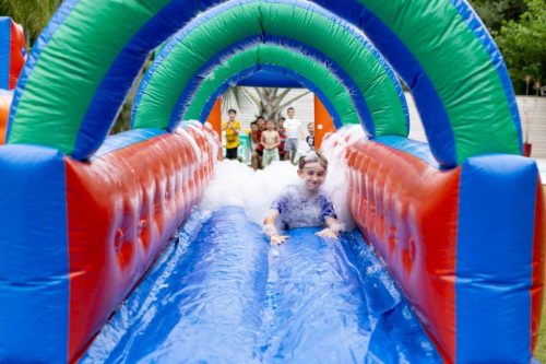 Rampa Molhada com Piscina